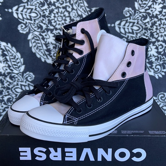 Converse Chuck Taylor All Star Hi Black/Magenta/White MEN`S - Picture 5 of 16